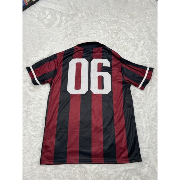 NARUTO SHIPPUDEN AKATSUKI SOCCER JERSEY LEAF VILLAGE SHIRT - Picture 4 of 7